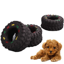 Elasticity Tire Dog Cat Toy Squeak Sound Chew  Funny Puppy Training molar DogToys